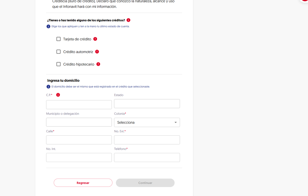 Paso 7 - Buró de Crédito